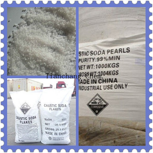 Industry Grade Caustic Soda 99% (flakes, pearls, solid)