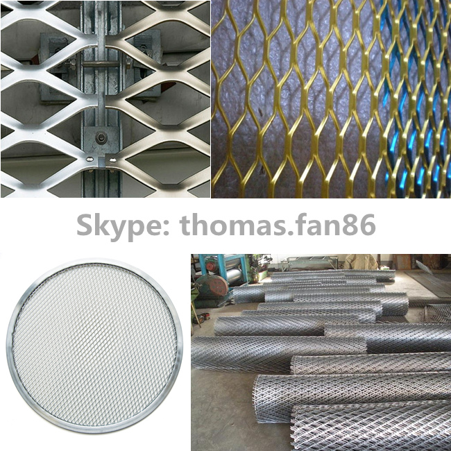 Aluminium Mesh for Curtain / Decoration Expanded Plate