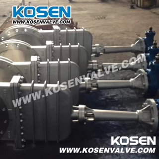 Gas Non-Rising Stem Knife Gate Valves