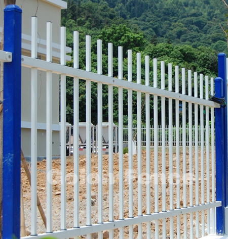 High Security Powder Coated Portable Iron Fence/ Steel Fence