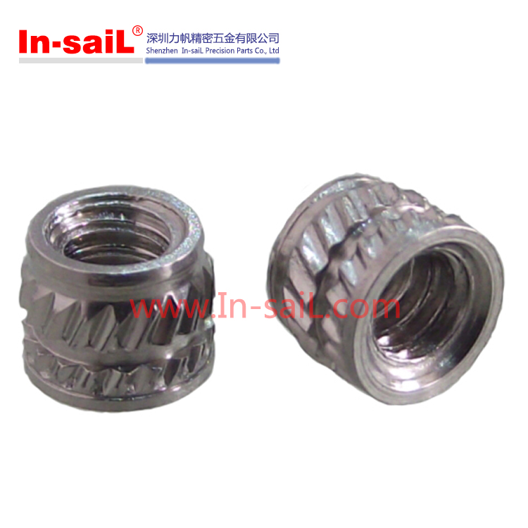 Stainless Steel Threaded Insert Nut for Plastic Components