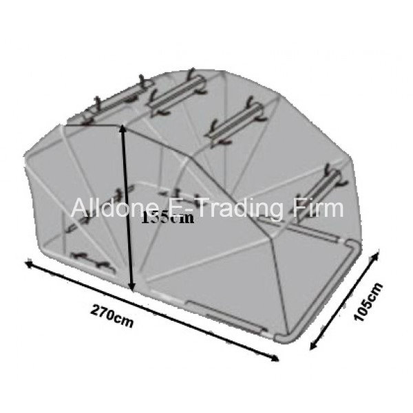 Foldable Outdoor Waterproof Motorcycle Tent Cover Shelter