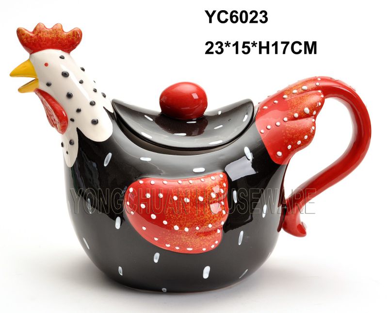 Rooster Ceramic Cookie Jar