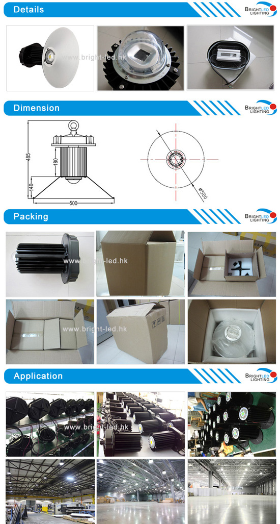 Factory Direct Sale 70W LED High Bay Light with CE RoHS UL cUL