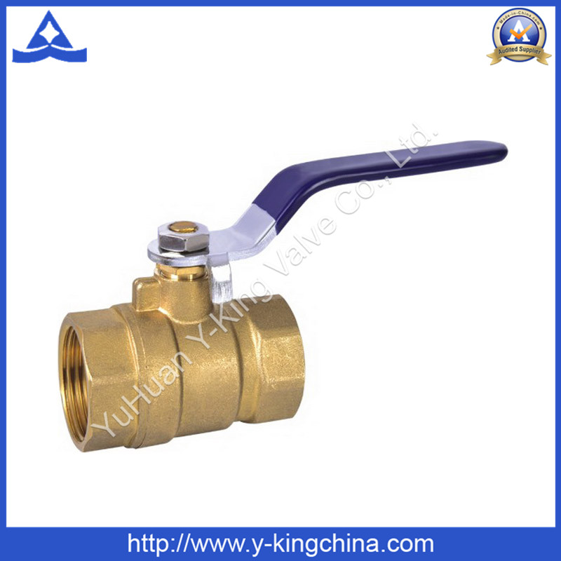 1/2-2 Inch Brass Control Ball Valve with Brass Color (YD-1026)