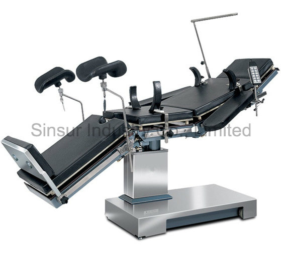 C-Arm Compatible Radiolucent Hospital Ot Use Electric Operating Room Table