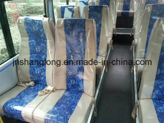 Left Hand Drive Diesel Engine 30 Seats Bus with Euro3