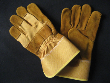 Golden Cow Split Leather Work Glove