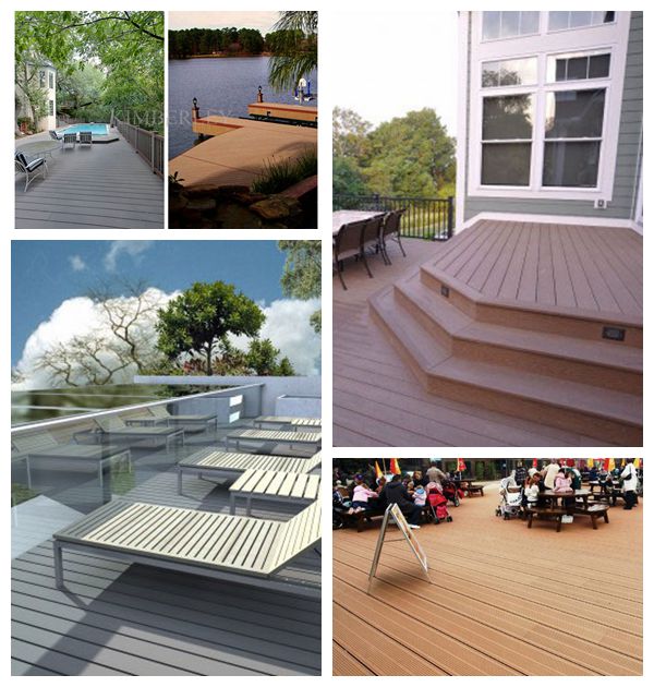 WPC Outdoor Decking/Solid WPC Decking/WPC Laminate Flooring