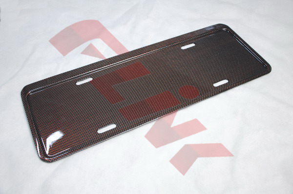 Carbon Fiber Number Plate China