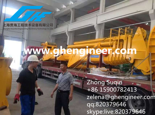 CCS Certificate 2.5t22m Knuckle Telescopic Boom Marine Crane