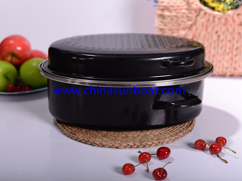 Enamel Oval Roaster Kitchenware