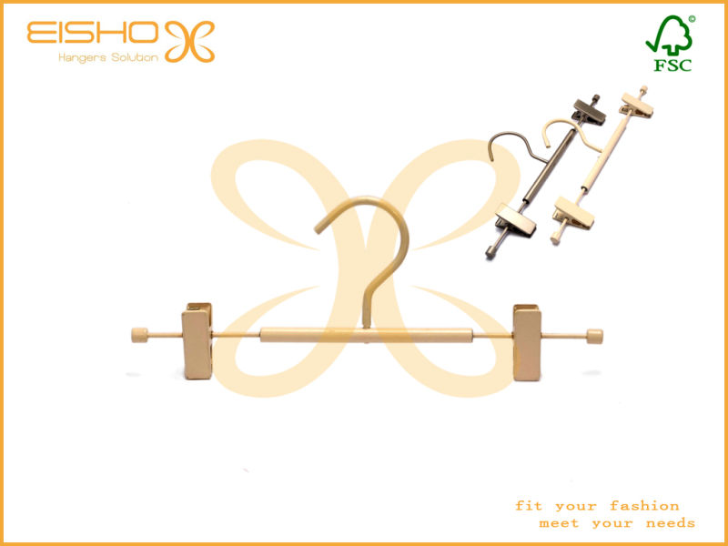 Special Design Tube Pant Hanger with The Clips