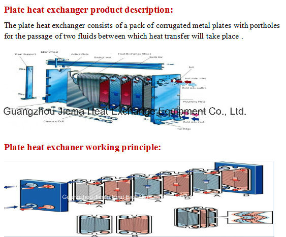 Frame and Gasket Plate Heat Exchanger (BM30-1.0-200-E)