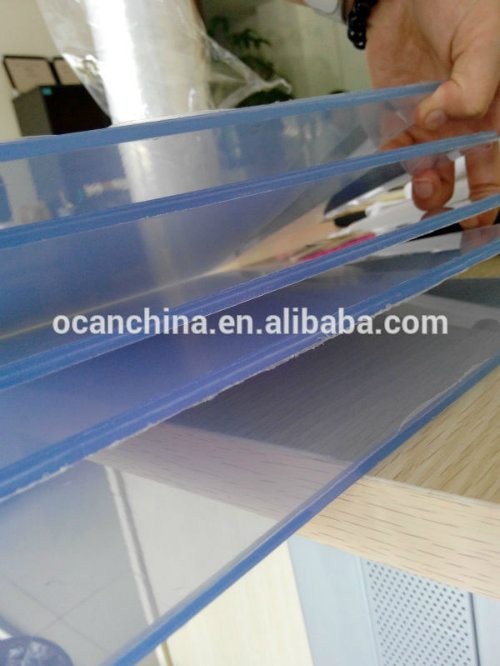 Clear 1mm Thick Plastic PVC Sheet for Hot Bending/Cold Bending, Rigid PVC Sheet