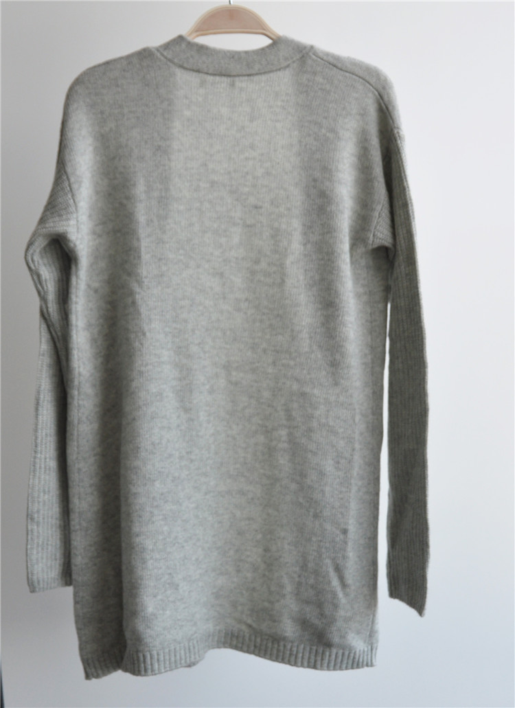 Merino Wool Blend Soft Open Cardigan for Ladies