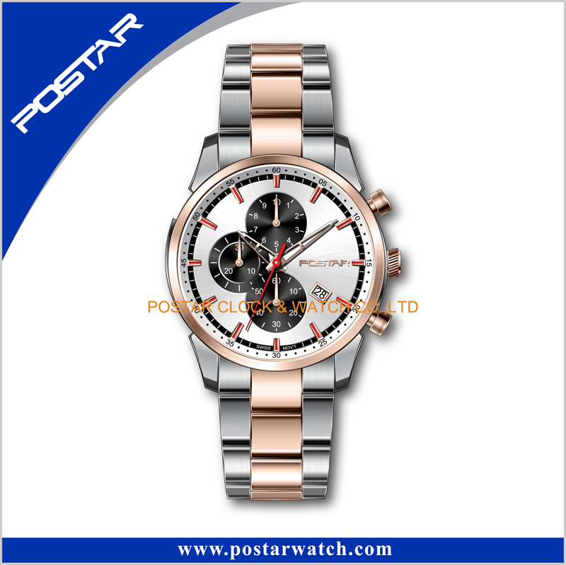 Customised Design New Stainless Steel Watch for Promotion Gift