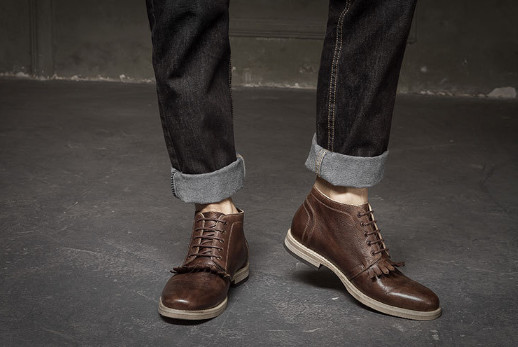 Fashion Genuine Leather Men Lace-up Shoes (NX 441)