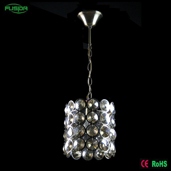 Modern White Round Square Crystal One Light Pendant Light for Wedding Decoration