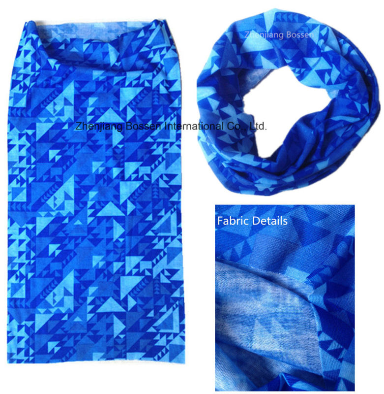 OEM Produce Customized Polyester Multifunctional Seamless Buff Headband Bandana