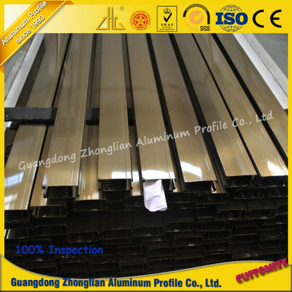 Aluminium Factory OEM Aluminum Extrusion Profile Electrophoresis