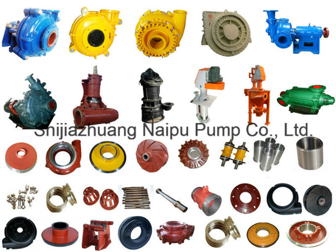 100zjr Corrosive Resistant Neoprene Slurry Pump