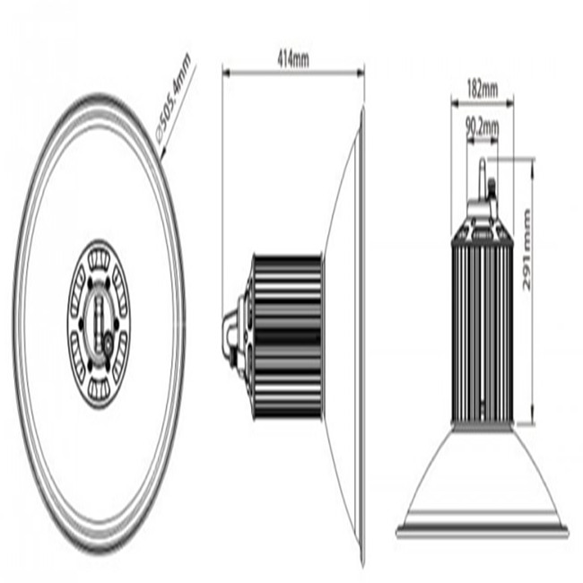 High Quality Bset Price 120W Osram 3030 LED High Bay Light