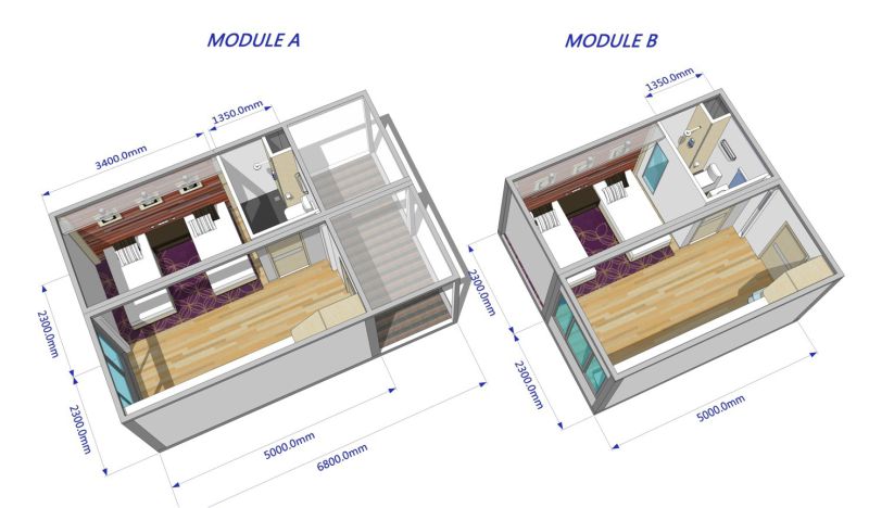 Modular Container House with Ce Certification