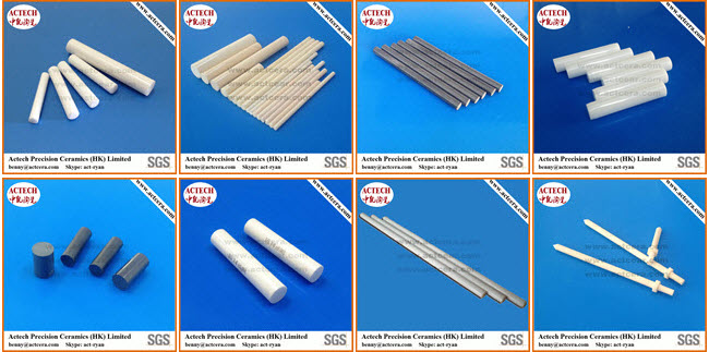 Manufacturer Si3n4/Silicon Nitride Ceramic Rods and Shafts