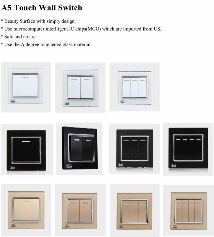 5 Poles Wall Socket, 3 Poles, 2 Poles, Wall Switch