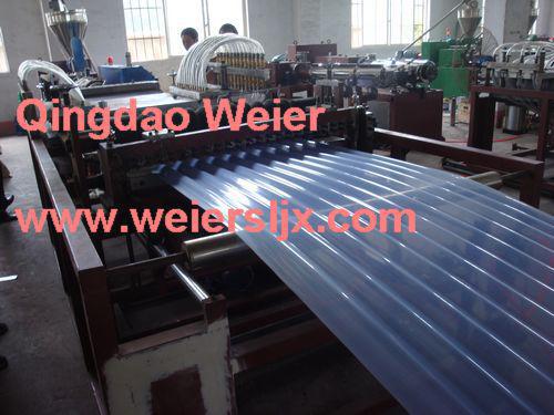 PVC Transparent Roofing Sheet Production Line