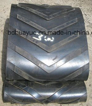 Polyester V Shape Chevron Pattern Rubber Conveyor Belt (B400_B1200)