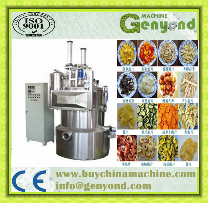 Vegetable and Fruit Chips Frying Machine