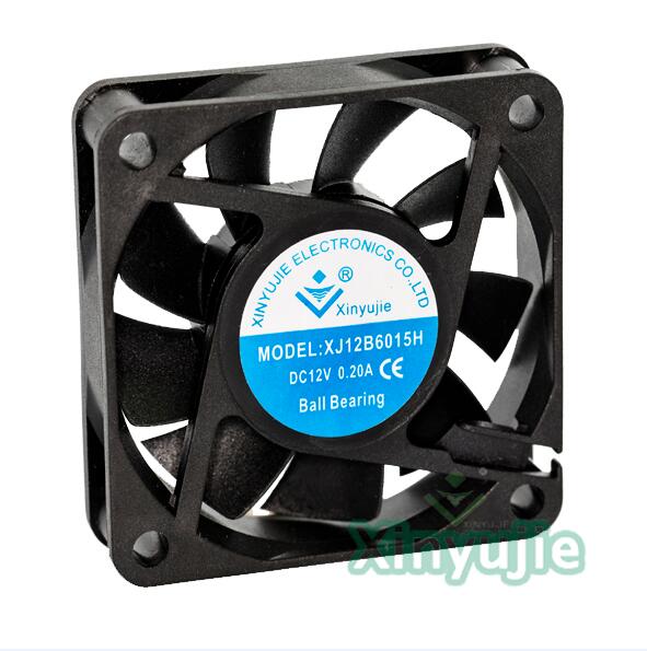 12V 60mm 60X60X15mm Waterprood DC Axial Fan with Ce RoHS Approval