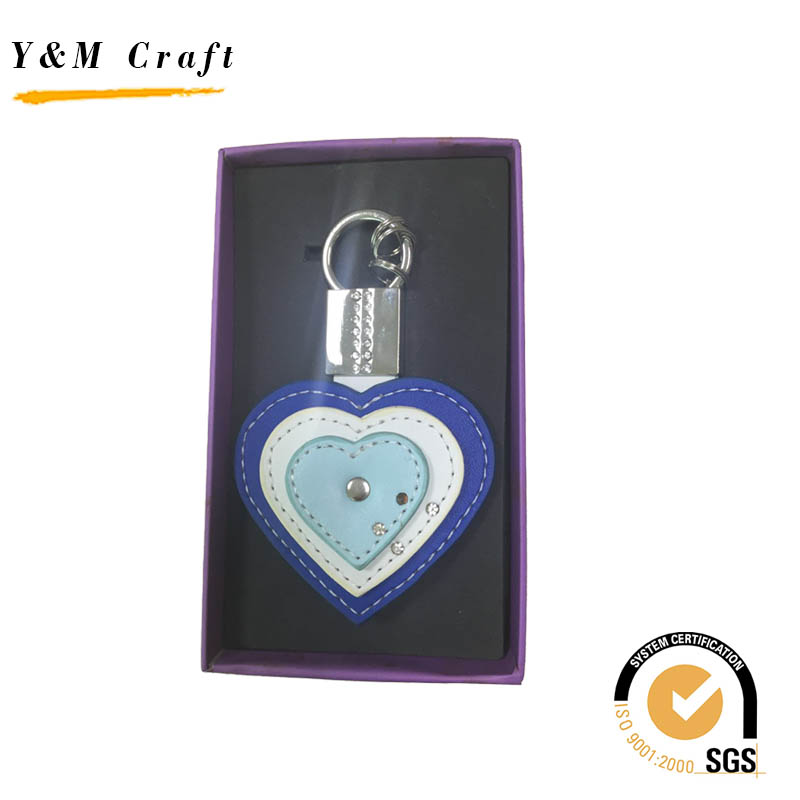 Keychain Factory Promotional Leather Keychain for Gifts