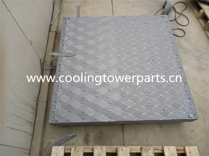 PVC Squrare Spindle Cooling Tower Fill