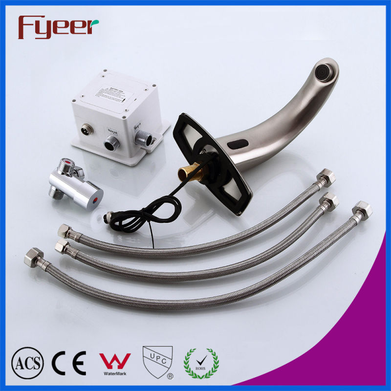 Fyeer Satin Finishing Automatic Water Mixer Sensor Tap