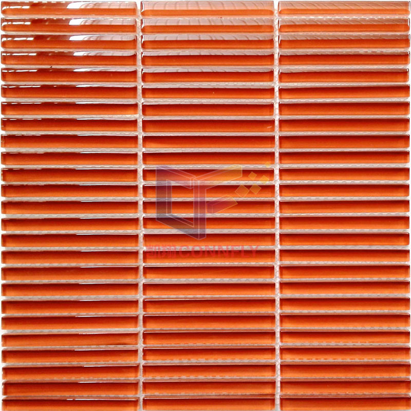 Orange Color Glass Mosaic (PT105)