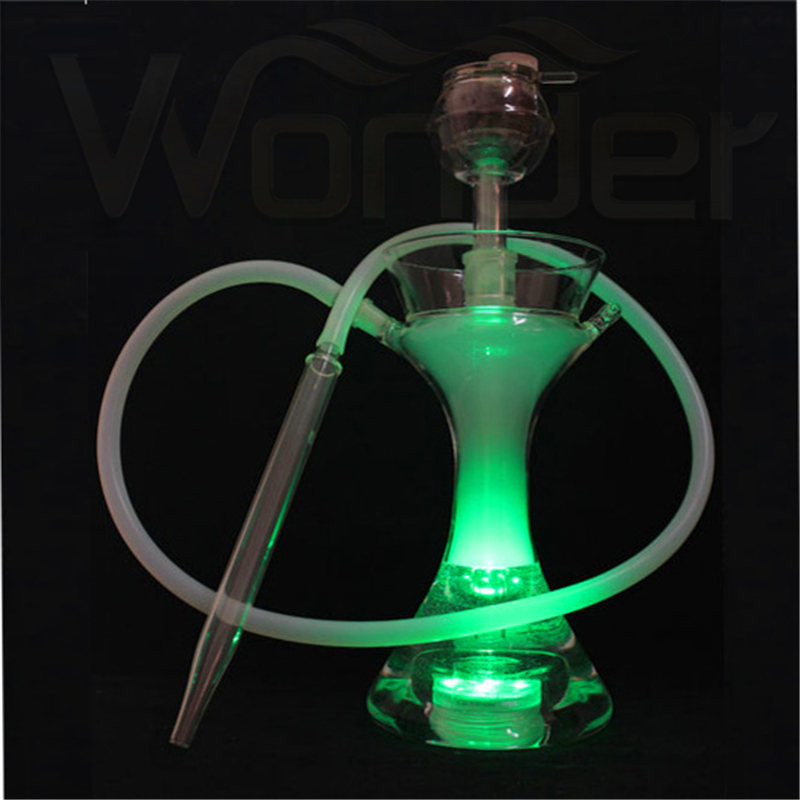 Colorful Glass Hookah with LED for OEM Service