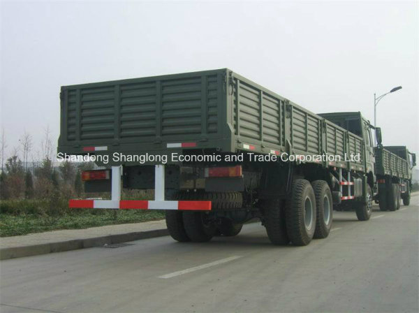 6X6 Cargo Truck 9m Flatbed Truck Awd