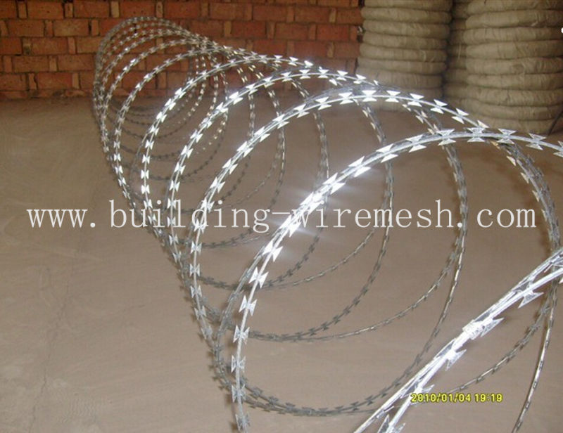 Galvanized Razor Wire/Concertina Wire/Razor Barbed Wire