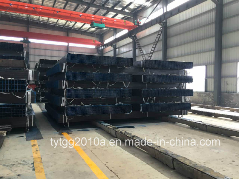 Black Hollow Section Square Steel Pipe (13TYT1026)