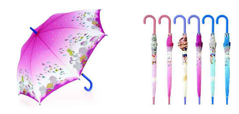 Heat-Transfer Print Compact Mini Umbrella (YS-3FM21083005R)