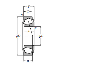 T2ee100 Free Samples 165X100X46 mm Bearing Roller Bearings T2ee100