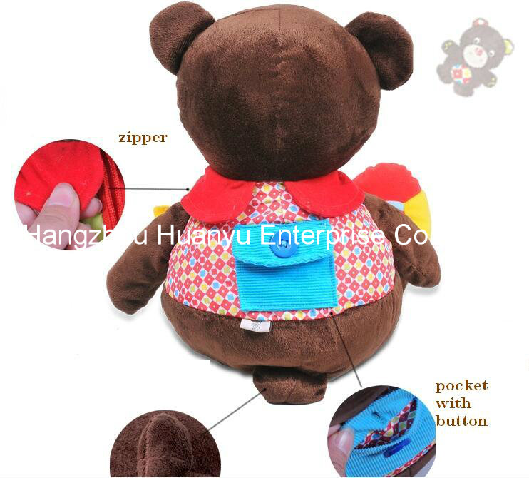 Factory Supply Baby Plush Educational Toy