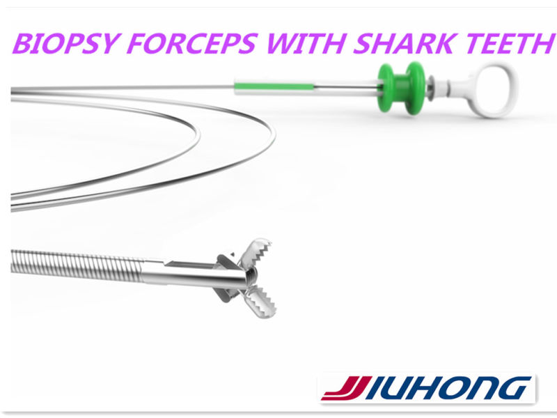 Pediatric Disposable Biopsy Forceps with Alligator (crocodile) Teeth Jaws