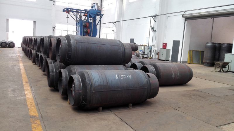 GB5100 and En14208 Standard 400L, 840L, 1000L Steel Welding Gas Cylinder for R-12