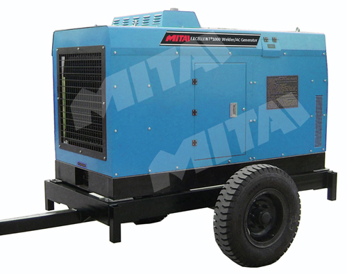 Single Phase Diesel Arc Engine Welding Machine