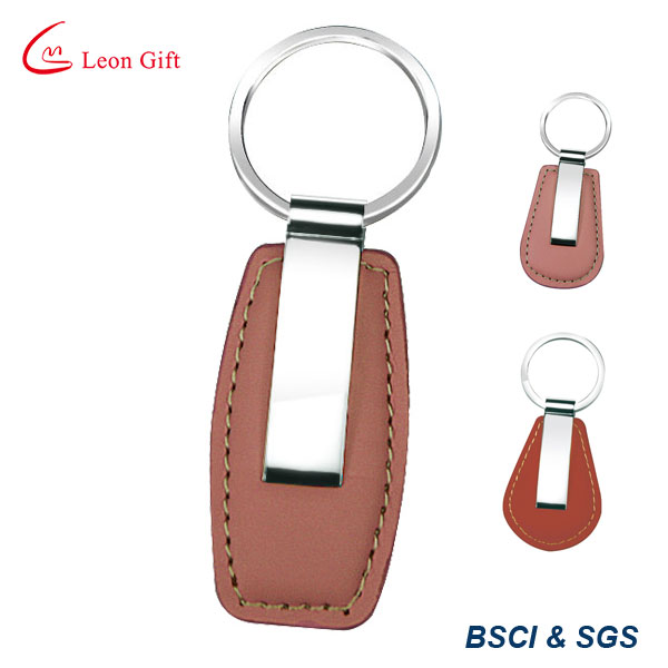 Free Sample PU Leather Key Ring