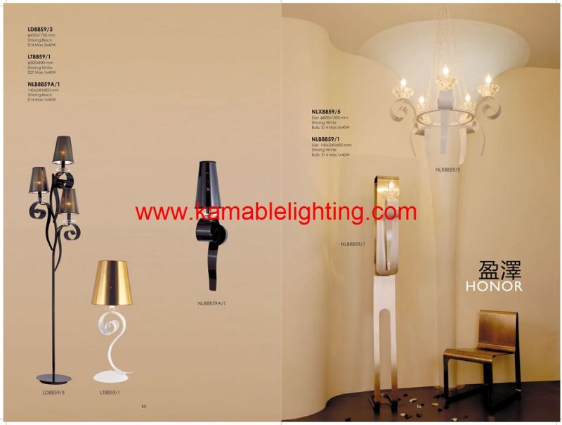 Luxury Shining White E14 Hanging Decorative Lamps (NLX8859-21)